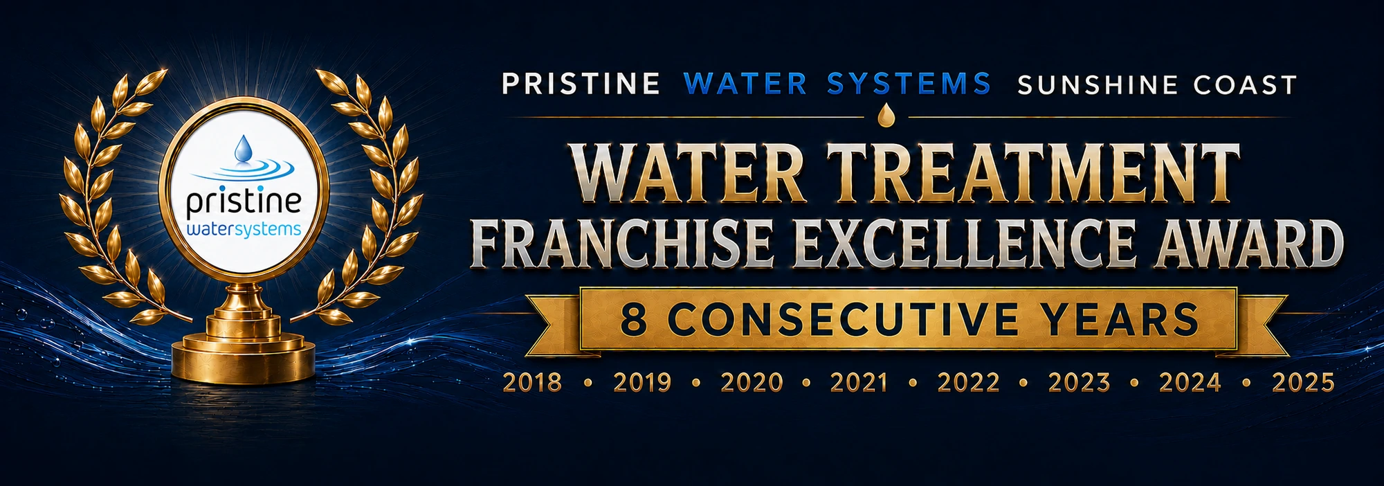 Pristine Water Systems franchise awards