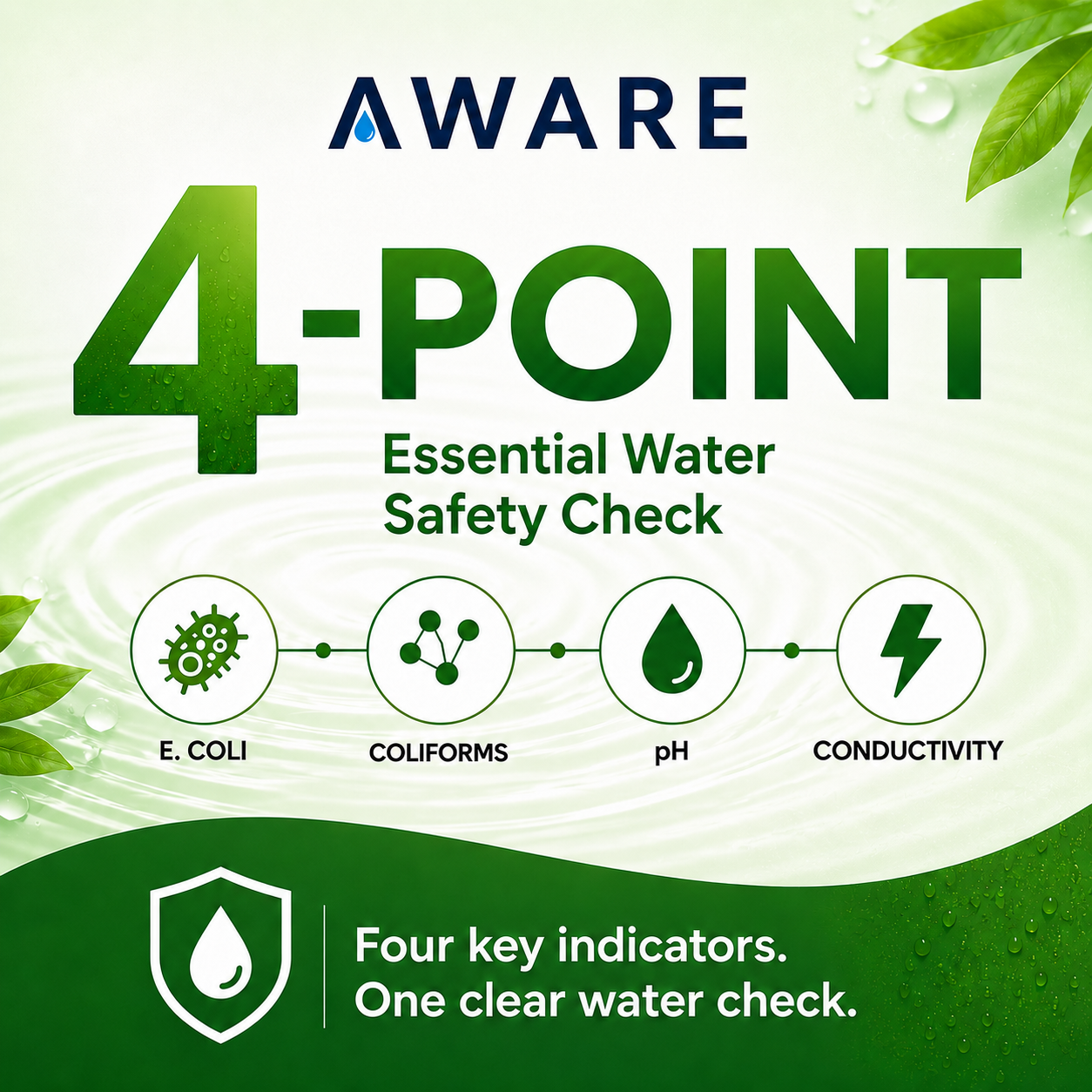 AWARE 4-Point — Essential Water Safety Check